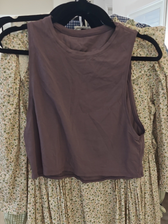 lululemon athletica Tops - Sleeveless Crop Tank Top - Lavender Purple || Size Extra Small